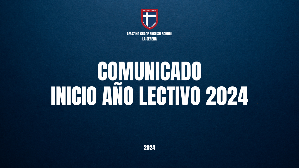 COMUNICADO INICIO AÑO LECTIVO 2024